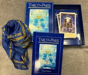 Tarot of Paris - Deluxe Tarot Deck - Complete with Cards, Box, Book & Silk Cloth